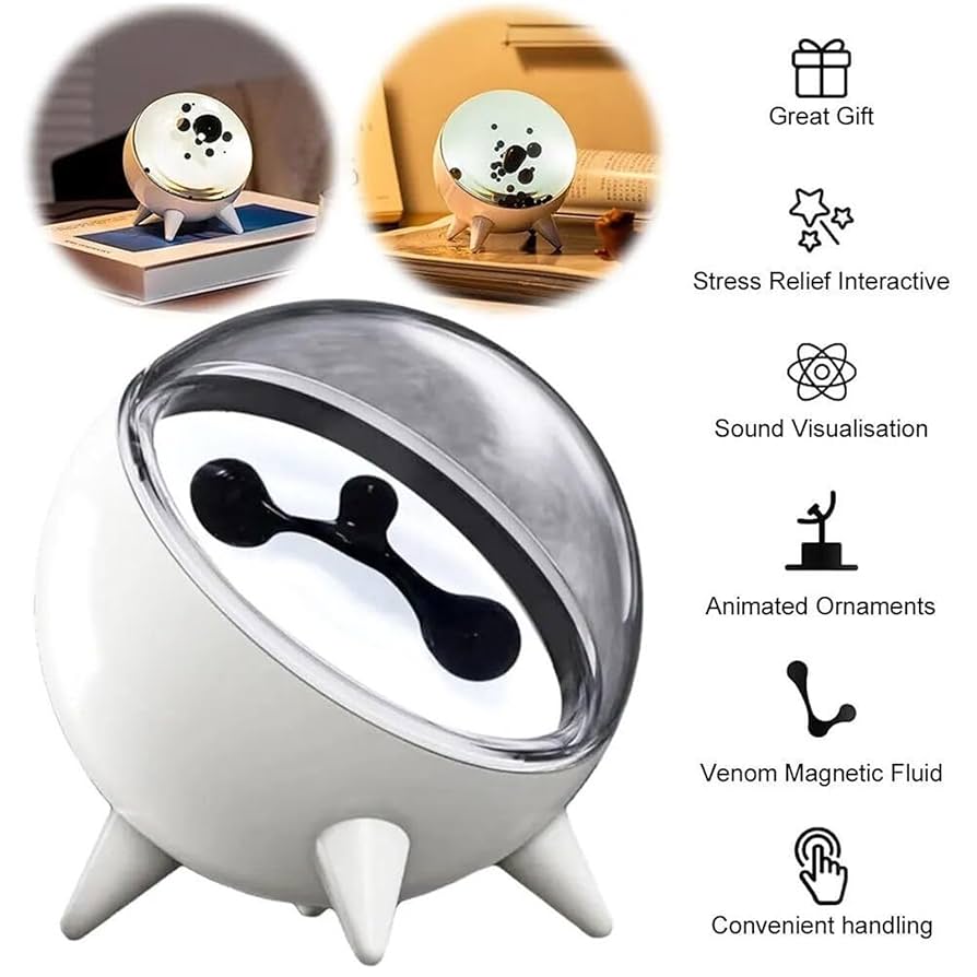 磁性流体 リズム認識ライト Amazon.co.jp: リズム認識ライト 磁性流体リズムランプ、音楽